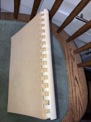 1967 Southern New Jersey Regional Cookbook Thick Tan Pb 255 Pages. 450 recipes