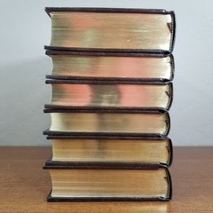 Complete Leather Set 6 Messiah Hardcover McConkie LDS Mortal Promised Millennial