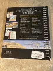 Rose Book of Bible Charts, Maps, and Time Lines: Full-Color Bible Charts