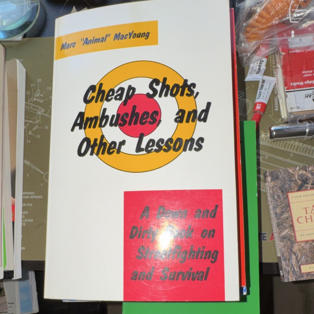 Cheap Shots Ambushes Marc 'Animal’ MacYoung Paperback Paladin Press Martial Arts