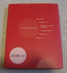 CHRISTMAS 1-2-3 -Three Ingredient Holiday Recipes-Rozanne Gold-Hardcover