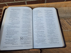 VG! TNIV Large Print Thinline Bible Deep Burgundy Bonded Leather OOP