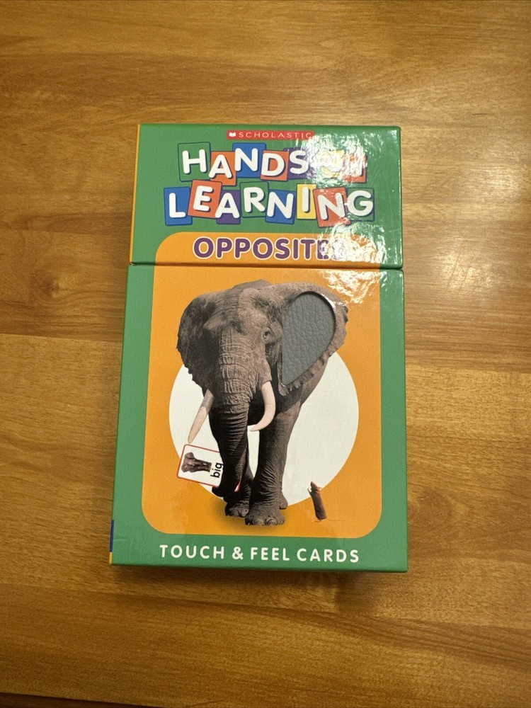 Opposites (Scholastic Hands-on Learning) – Cards By Gerver, Jane – VERY GOOD