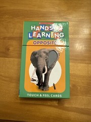 Opposites (Scholastic Hands-on Learning) – Cards By Gerver, Jane – VERY GOOD