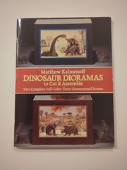 DINOSAUR DIORAMAS to Cut & Assemble MATTHEW KALMENOFF 1983 Dover UNUSED UNCUT