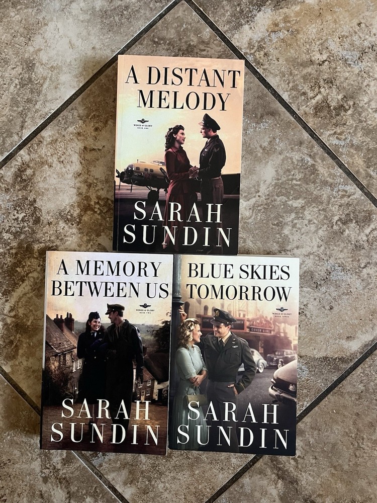 WINGS OF GLORY Series lot of 3 Sarah Sundin 2010-11 Revell *** BRAND NEW ***
