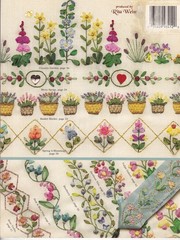 Encyclopedia of Ribbon Embroidery Borders by Deanna Hall West (1999, Trade Paper