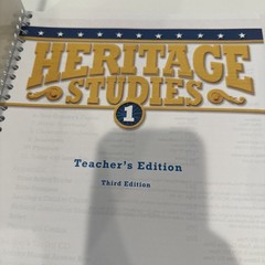 Heritage Studies 1 Teacher Book without CD ROM – Grade 1 – 3rd Edition