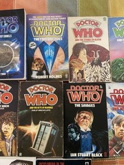 Vintage Doctor Who Paperback Books Lot Of 35
