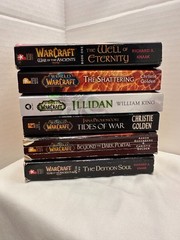 World of Warcraft WOW Paperback Fantasy Book Lot of 6