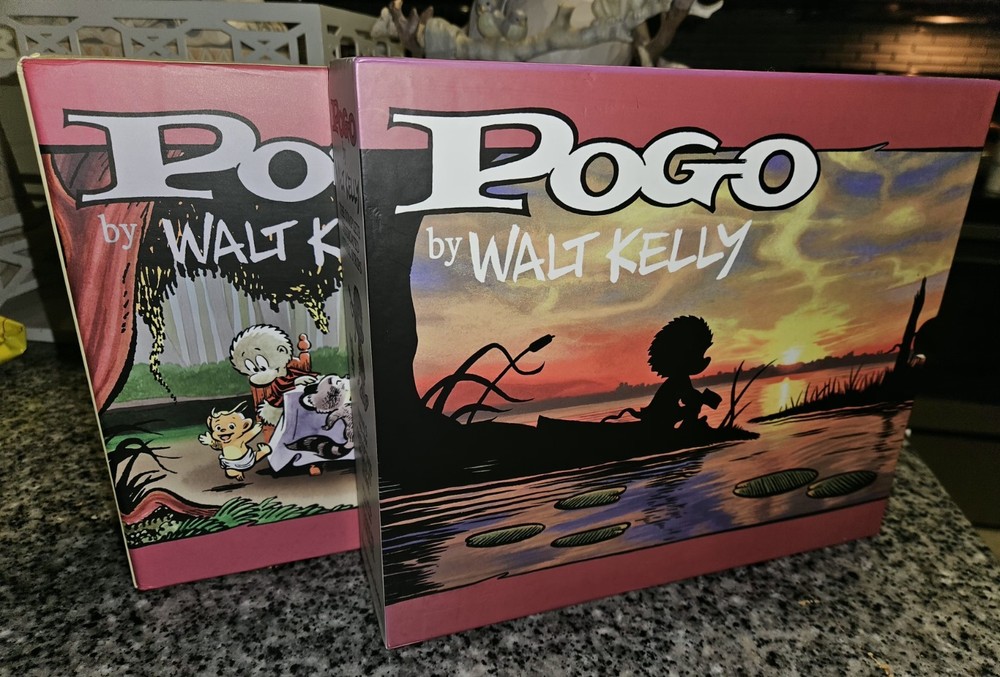 Pogo The Complete Syndicated Comic Strips Volume 1 & 2, 5 & 6, 7 & 8 Box Sets
