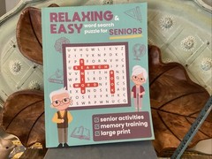 relaxing and easy word search for seniors Large Print Memory Care 50 Puzzles
