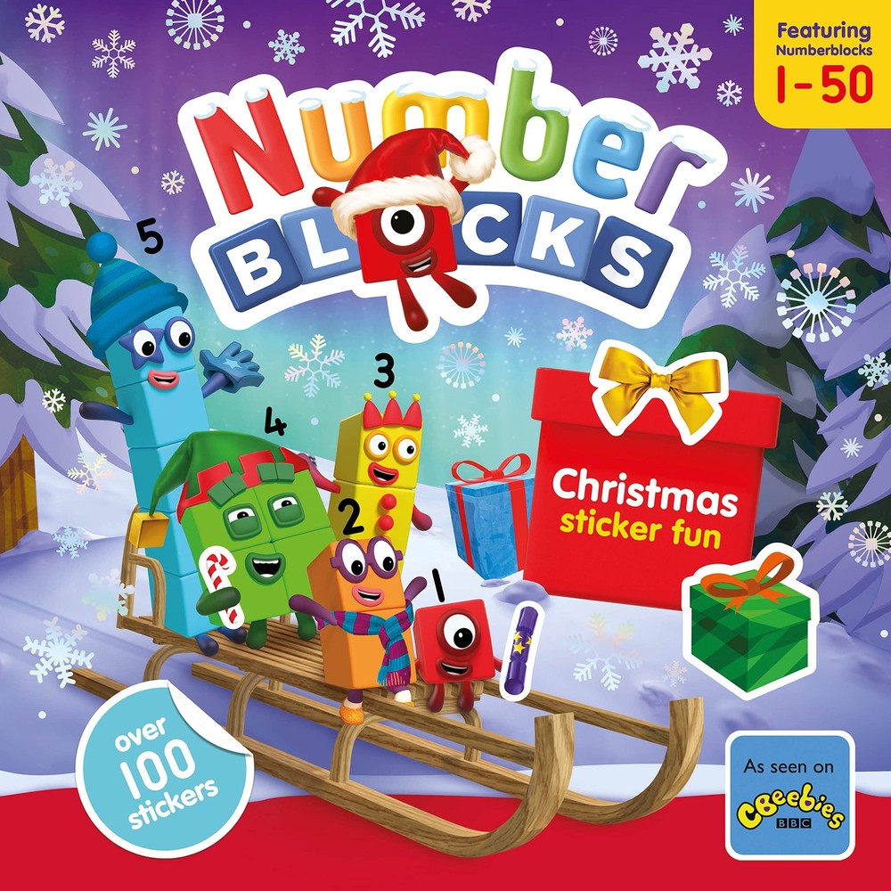 Numberblocks Christmas Sticker Fun By Sweet Cherry Publishing
