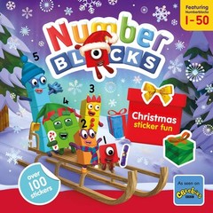 Numberblocks Christmas Sticker Fun By Sweet Cherry Publishing