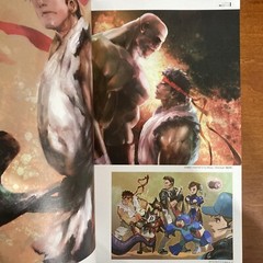 Street Fighter Artworks Kyoku Art Book Illustration