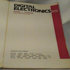 Activities Manual for Digital Electronics-2nd edition by Tokhei, paperback 1984