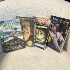 Lot Of 35 Middle Grade Novels Homeschool Newberry Books Set Reading