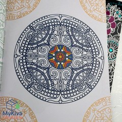 Mandalas Coloring Books For Meditation Adult Relaxation Stress Relief Set Of 6