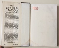 Double Shadow Frederick Turner 1978 Hardcover DJ First Edition Fantasy