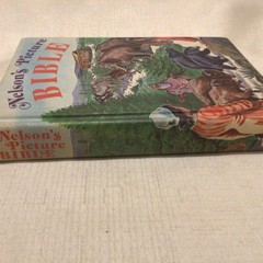 Nelson’s Picture Bible J. F. Allen 1973 Hardcover Children Religious Education
