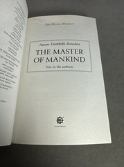 40K The Horus Heresy Ser.: The Master of Mankind by Aaron Dembski-Bowden 2017
