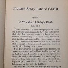 Picture-Story Life of Christ adapted from Egermeier’s Bible Story 1945 Illus