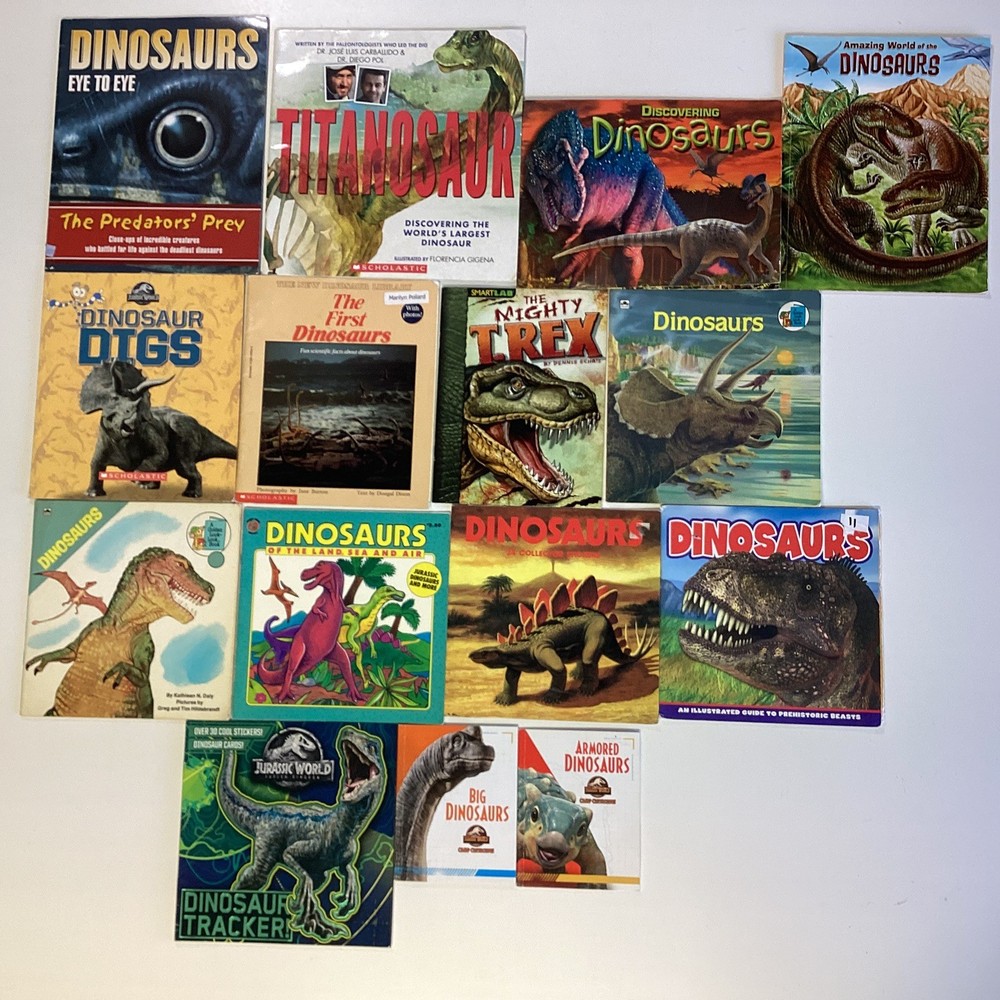 Dinosaurs Educational Science 1st 2nd 3rd Grade Picture Children’s 15 Book Lot