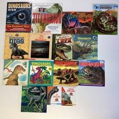 Dinosaurs Educational Science 1st 2nd 3rd Grade Picture Children’s 15 Book Lot