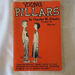 Young Pillars by Charles M. Schulz Warner Press 1958 Paperback Illustrated