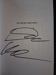 Autographed , Signed copy of Diane Keaton – Let’s Just say it Wasn’t Pretty.