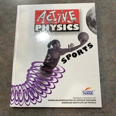 Active Physics Sports HC student book homeschool American institute teach