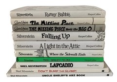 Shel Silverstein Lot 10 HC DJ UNMARKED Uncle Shelbys ABZ Book Light in the Attic