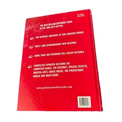 GUINNESS BOOK OF WORLD RECORDS 2001 HARDCOVER BOOK 288 PAGES Red Cover Version