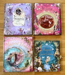 Lot 4 FAIRYOPOLIS Books Journal, Return, Magical Doors & Secret Garden HB VGC