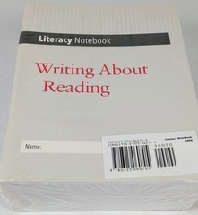 Literacy Notebook Writing About Reading 16PK Workbook Set of 16 Paperback