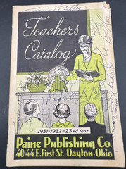 Vintage 1931-32 Teachers Catalog Ordering Supply Pamphlet for Classroom-23rd Yr.