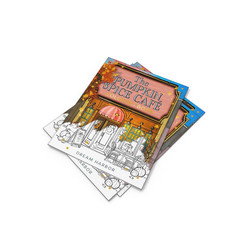 The Pumpkin Spice Café Coloring Book: The official Pumpkin Spice Café coloring b