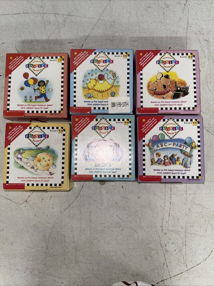 SCHOLASTIC PHONICS READERS : 6 Sets BOOKS 1-72 *NEW*