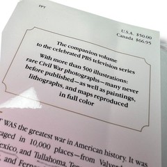 The Civil War Illustrated History Geoffrey C. Ward Ken Burns 1st Edition 1990 HC