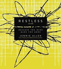 Restless Bible Study Leader’s Guide: – Paperback, by Allen Jennie – Acceptable
