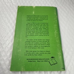 Bible Study Guide Abraham Moses Joseph David – Four Men of God 1972 Kunz Schell