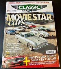Classic & Sports Car Auto Magazine * June 2025 * Movie Star Cars