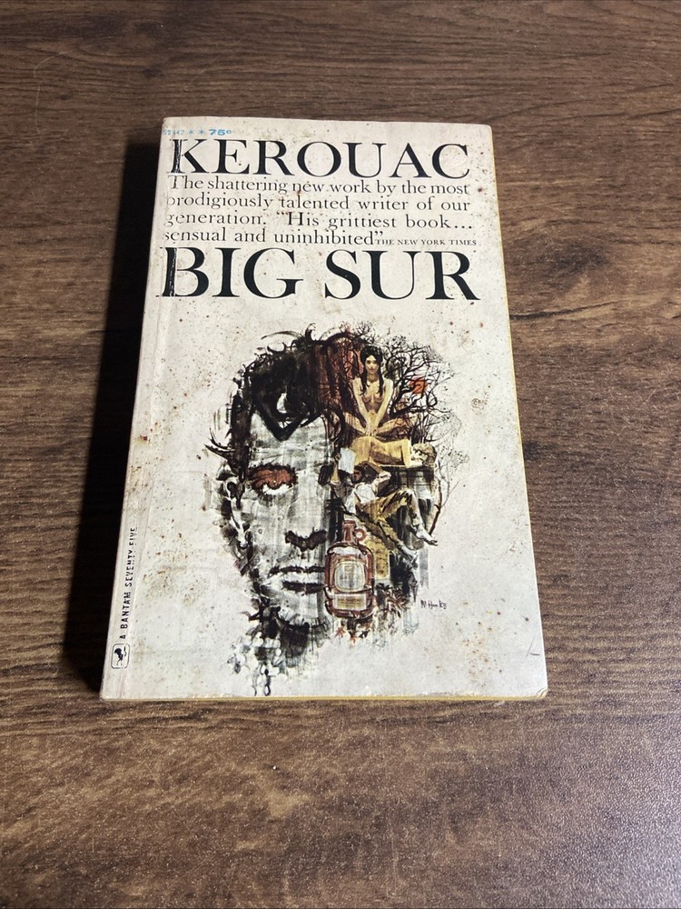 1963 – Jack Kerouac 'Big Sur’ paperback PB 1st Bantam Books Printing