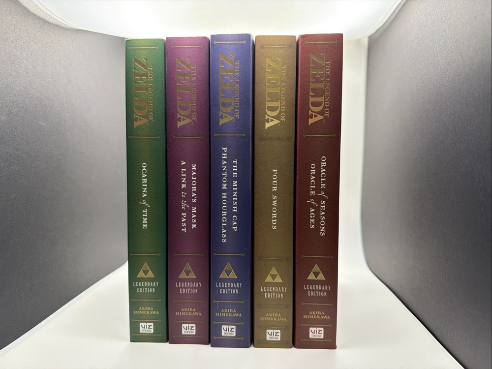 The Legend Of Zelda Legendary Edition 5 Book Set