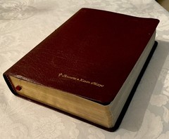 NLT Life Application Study Bible Bonded Leather Burgundy Red Letter Tyndale 1996
