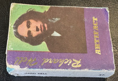 Artifact by Richard Hell Notebooks from Hell 1974-80 Hanuman Books # 37 1992