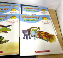 Lot of 8 FROGGY Series Books by Jonathan London – Kids Scholastic RL 1 & 2