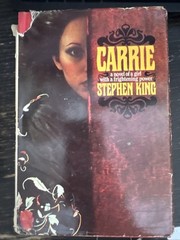 Stephen King Carrie Hardcover Book Club Edition w Dust Jacket 1974