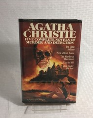 LOT OF 6 AGATHA CHRISTIE MYSTERY NOVELS HCDJ / 6 BOOKS / MULTIPLE TITLES IN SOME
