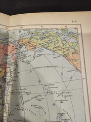 RARE 1958 Russian USSR Soviet Union World Atlas / атлас мира Hardcover Book